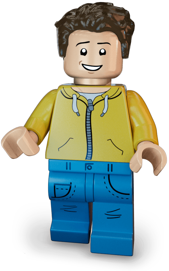 Brian as a Lego minifig